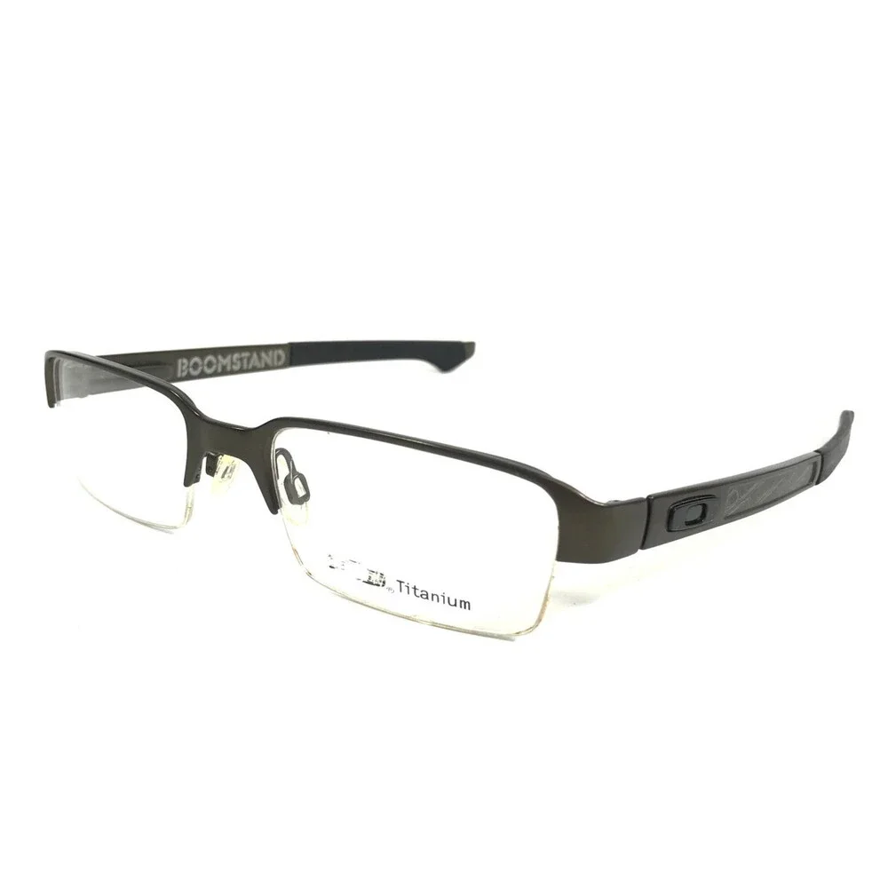 Boomstand Eyeglasses Frames Boomstand OX5042-0352 Pewter Gray Half Rim 52-19-140